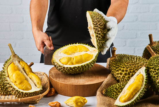 Chopping Durian